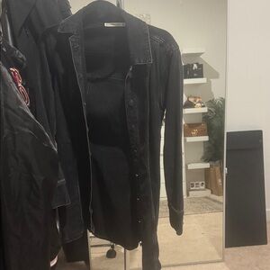 Black Denim dress